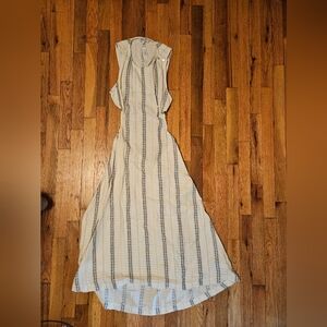 Madewell Striped Midi Dress